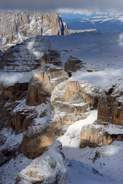 Alpine Winterlandschaft — Stockfoto