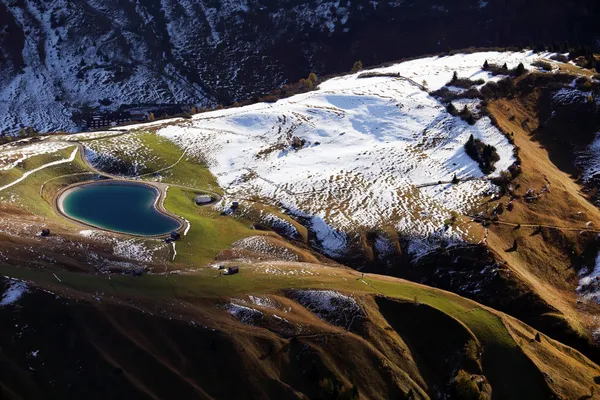 Winter alpine landscape — Stock Photo, Image