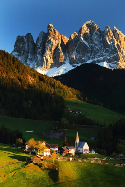 Santa maddalena dorp — Stockfoto