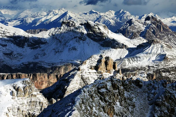 겨울 산악 풍경 — 스톡 사진