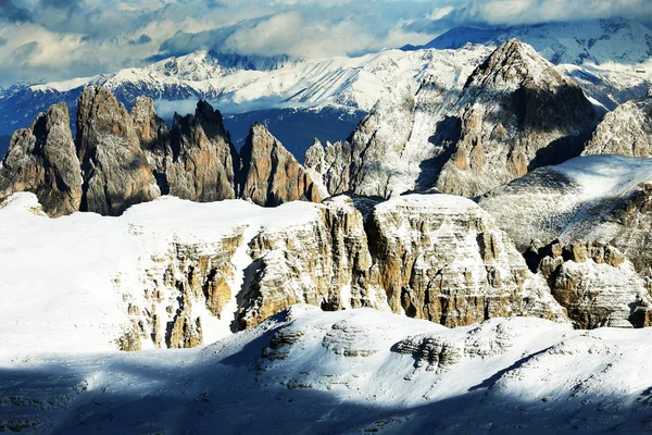 Inverno paisagem alpina — Fotografia de Stock