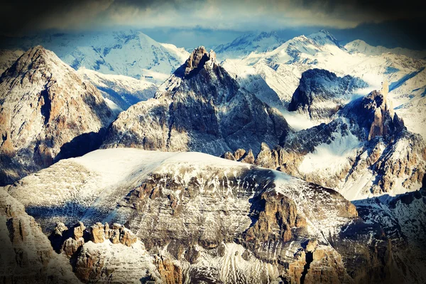 Invierno paisaje alpino — Foto de Stock