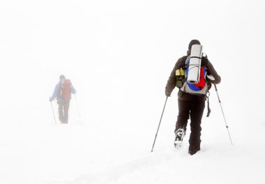 Alp trekking kış