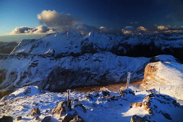 Paesaggio invernale — Foto Stock