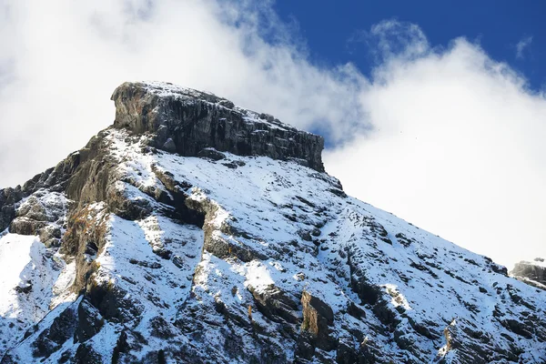 Inverno paisagem alpina — Fotografia de Stock