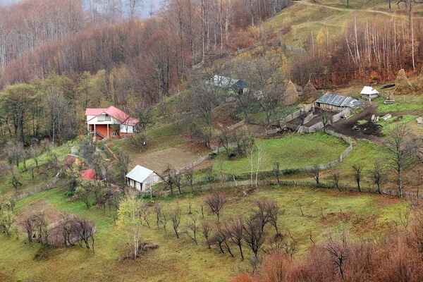 Herfst dorpUluslararası para birimi simgeleri — Stockfoto