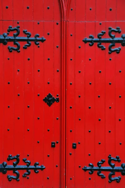 Porte rouge — Photo