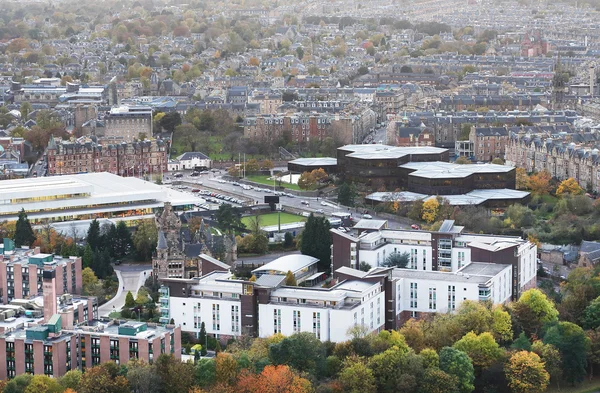 Luchtfoto van edinburgh — Stockfoto