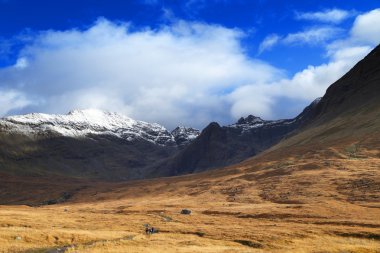 cuilin dağlarında sonbahar renkleri