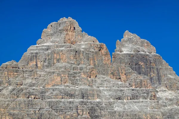 Tre Cime Lavaredo Ampezzo Dolomites 意大利 — 图库照片