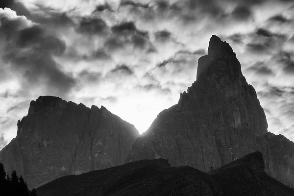 Sommerblick Auf Das Berühmte Pale San Martino Der Nähe Von — Stockfoto