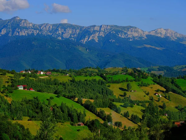 Paysage Alpin Des Monts Bucegi Roumanie Europe — Photo