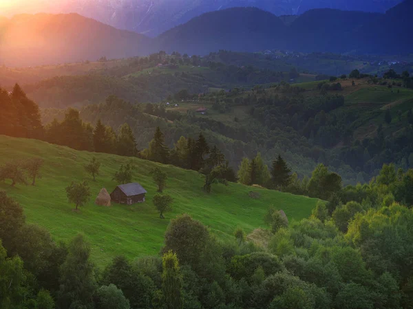 Paysage Alpin Des Monts Bucegi Roumanie Europe — Photo