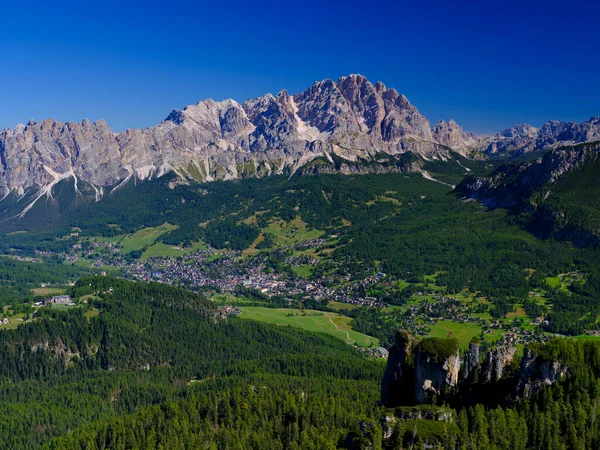 Naturskönt Landskap Dolomiterna Italien Europa — Stockfoto
