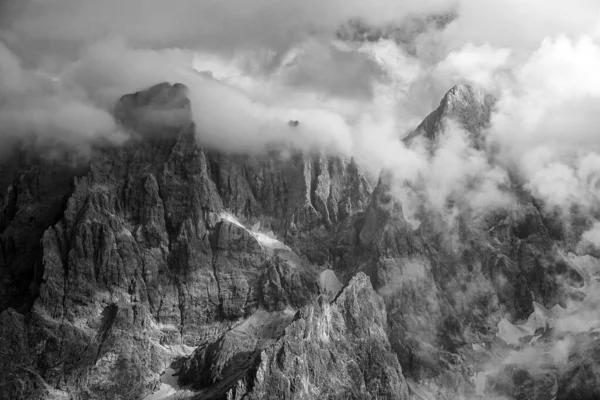 San Martino Castrozza Yakınlarındaki Pale San Martino Manzarası Talyan Dolomitleri — Stok fotoğraf