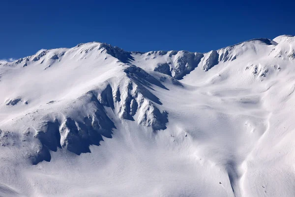 特兰西瓦尼亚阿尔卑斯山冬季景观 罗马尼亚法加拉山脉 — 图库照片