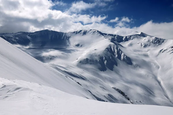 Winterlandschaft Den Siebenbürger Alpen Fagaras Gebirge Rumänien Europa — Stockfoto