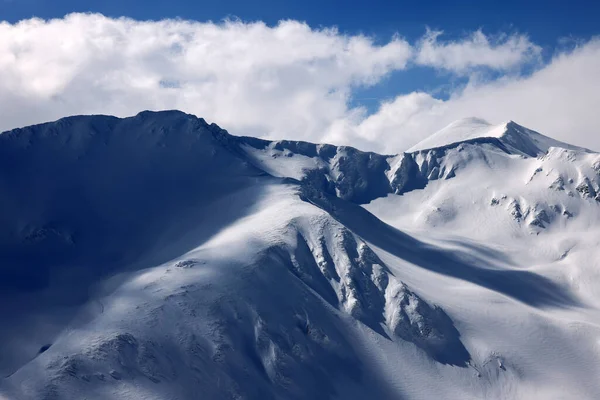 Paysage Hivernal Dans Les Alpes Transylvanie Montagnes Fagaras Roumanie Europe — Photo