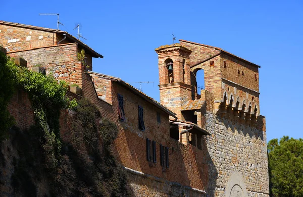 Mittelalterliches Dorf San Gimignano Italien Europa — Stockfoto