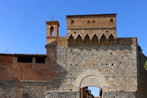 San Gimignano Village Médiéval Italie Europe — Photo