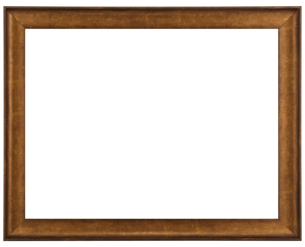 Oude Vintage klassieke houten mockup canvas frame — Stockfoto