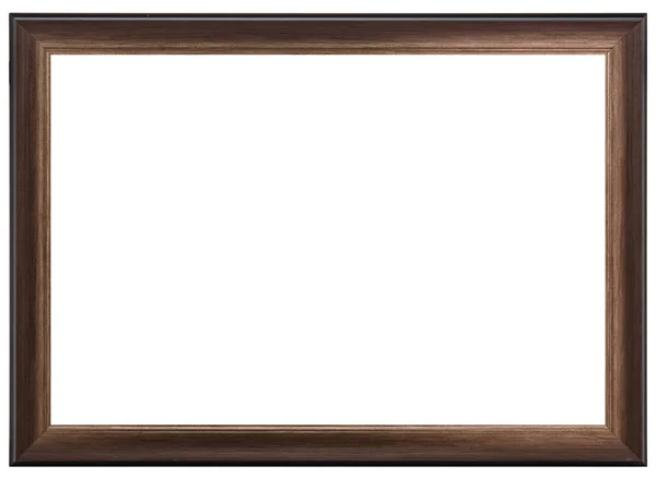 Starý ročník klasické zlaté dřevěné mokup plátno rám — Stock fotografie