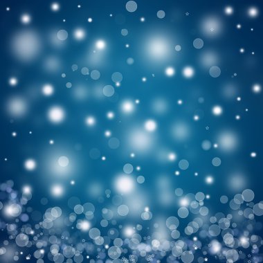Soyut tatil geçmişi, güzel parlak Noel ışıkları, ışıldayan sihirli bokeh.
