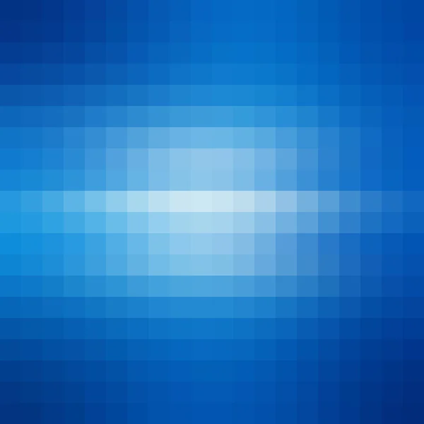 Modrý přechod pixel pozadí — Stock fotografie