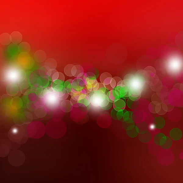 Fondo de vacaciones abstracto, hermosas luces de Navidad brillantes, bokeh magia brillante. —  Fotos de Stock