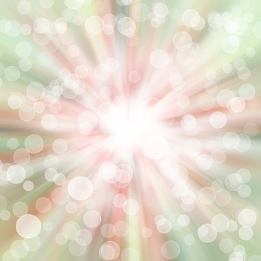 güzel soyut fantasy arka plan, yumuşak ışık, hız etkisi, bokeh ışık ışınları bulanık.