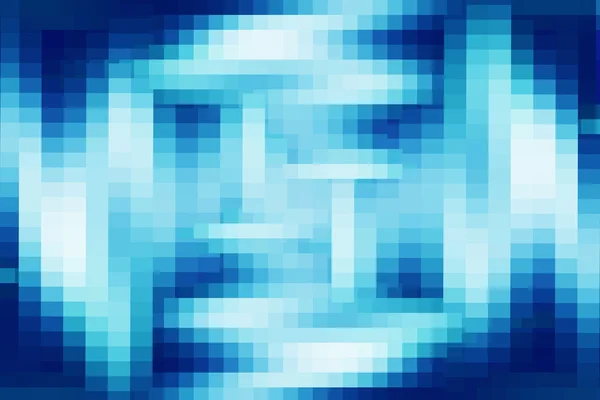 Blue pixel background. — Stock Photo, Image