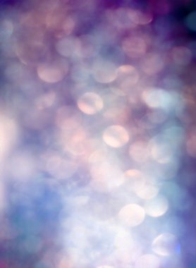 neşeli Noel bokeh li ile zarif arka plan mavi