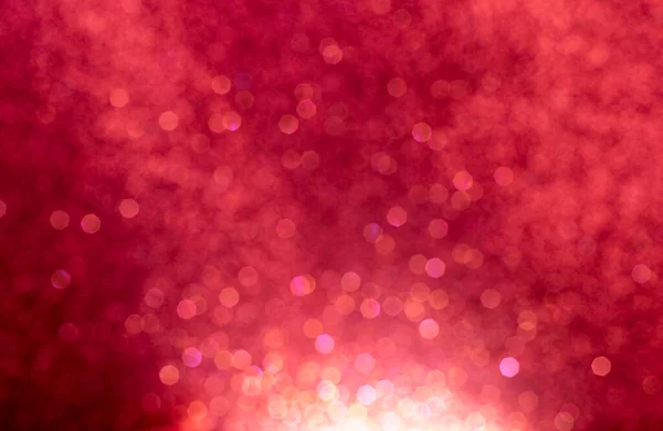 Red Bokeh Many Highlights Background Texture — Stock Photo, Image