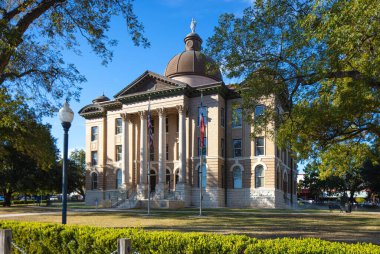 Hays County Tarih Mahkemesi, San Marcos, Teksas ABD