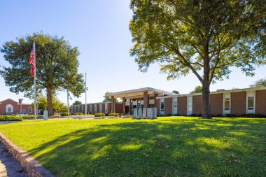 Walnut Ridge, Arkansas, ABD - 18 Ekim 2021 Lawrence County Adliyesi