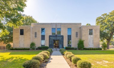 Nashville, Arkansas, ABD - 26 Eylül 2021: Tarihi Howard Adliyesi