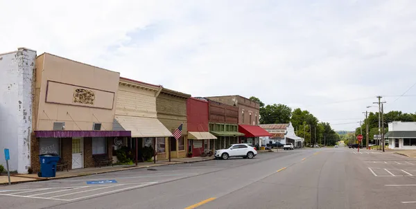 Bloomfield Missouri Estados Unidos Octubre 2021 Antiguo Distrito Negocios Largo — Foto de Stock