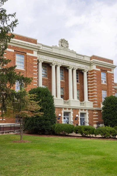 Benton Missouri Usa October 2021 Historic Scott County Courthouse — Stock Photo, Image