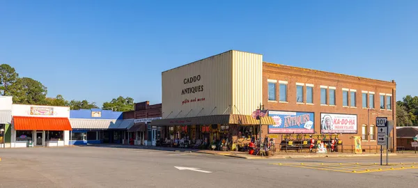 Murfreesboro Arkansas Usa Září 2021 Stará Obchodní Čtvrť Hlavní Ulici — Stock fotografie