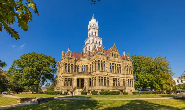 Paříž Illinois Usa Září 2021 Historic Edgar County Court — Stock fotografie