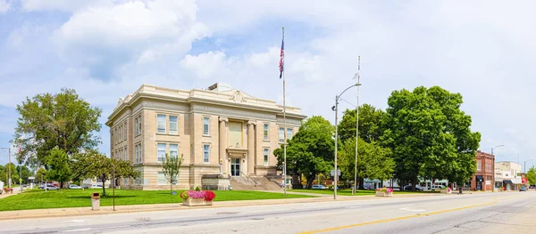 Salem Illinois Estados Unidos Agosto 2021 Tribunal Histórico Condado Marion — Fotografia de Stock