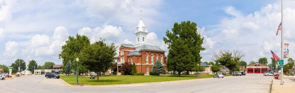 Toledo Illinois Usa Agosto 2021 Historic Cumberland County Courthouse — Foto Stock