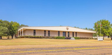 Daingerfield, Teksas, ABD - 26 Eylül 2021: Morris County Adliyesi