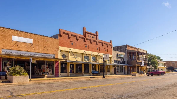 Pittsburg Texas Usa September 2021 Old Business District Jefferson Street — Stockfoto