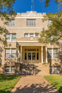 Pittsburg, Teksas, ABD - 26 Eylül 2021: Camp County Adliyesi