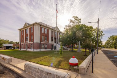 Hemphill, Teksas, ABD - 17 Ekim 2021 Sabine Adliyesi