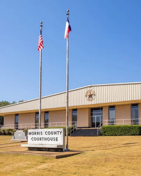 Daingerfield, Teksas, ABD - 26 Eylül 2021: Morris County Adliyesi