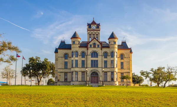 Karnes City Texas Estados Unidos Septiembre 2021 Palacio Justicia Del —  Fotos de Stock