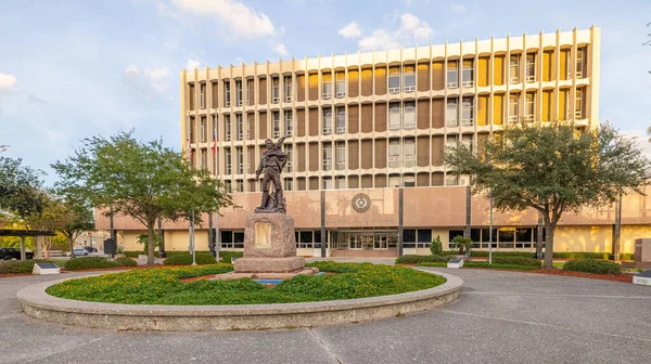 Galveston, Teksas, ABD - 23 Kasım 2021: Galveston Eyalet Mahkemesi