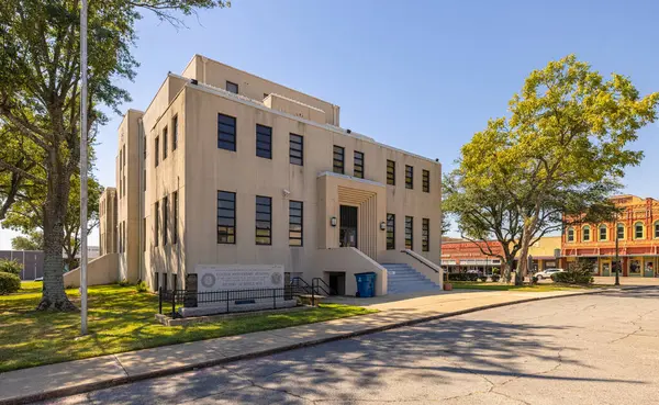 Mount Pleasant Texas Usa September 2021 Titus County Court Thouse — стоковое фото